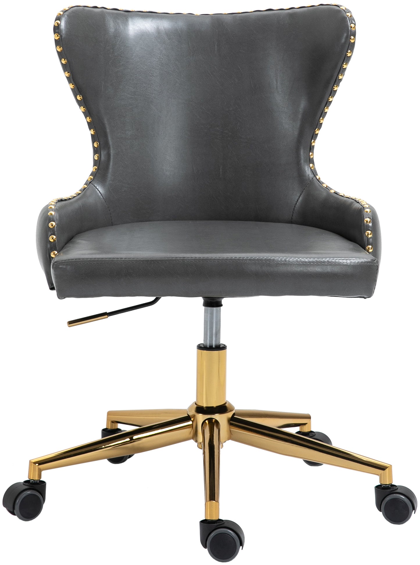 Hendrix - Office Chair with Gold Legs