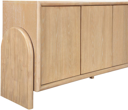 Elanor - Oak Veneer And Solid Wood Sideboard/Buffet