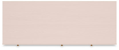 Wistenpine - Blush - Six Drawer Dresser