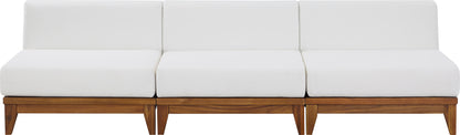 Rio - Modular Sofa - Off White - Wood