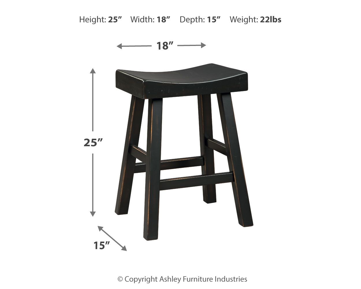 Glosco - Stool (Set of 2)