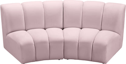 Infinity - 2 Piece Velvet Modular Sectional