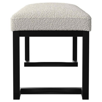 Mesa - Boucle Upholstered Tufted Accent Bench