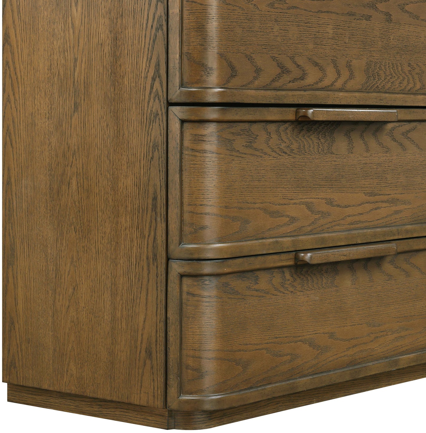 Tiberio - Oak Veneer And Solid Wood Nightstand