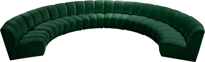 Infinity - 8 Piece Velvet Modular Sectional