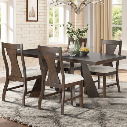 Chestnut Ridge - 5 Piece Dining Room Set