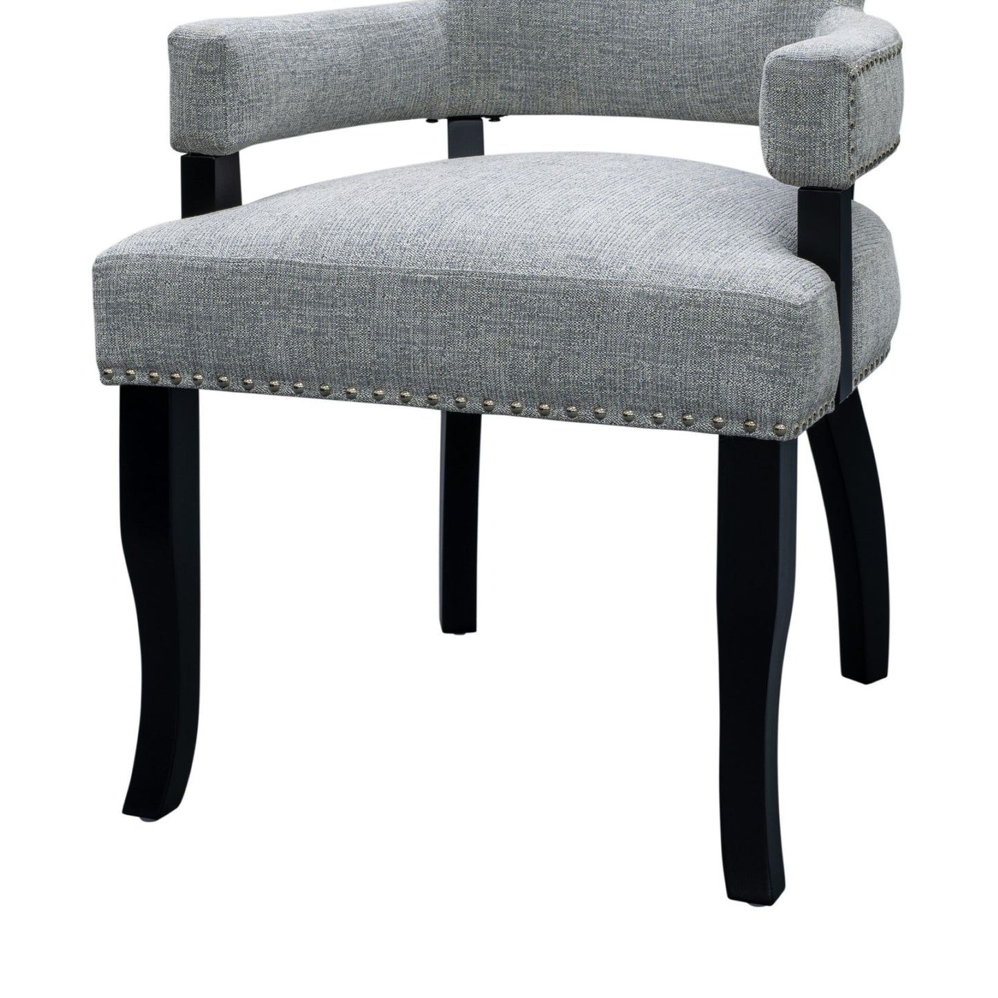 Dawson - Arm Dining Chair - Gray