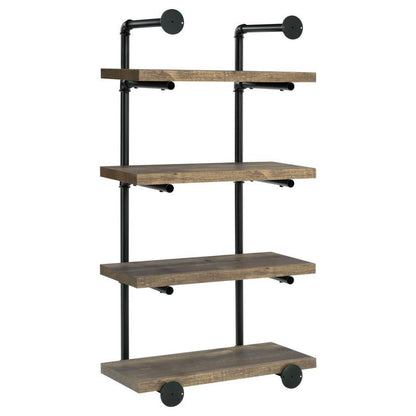 Elmcrest - 4-Shelf Wall Bookshelf