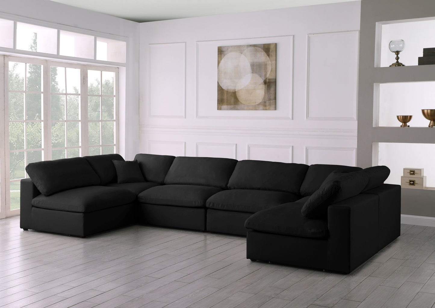 Plush - 6 Piece Modular Sectional