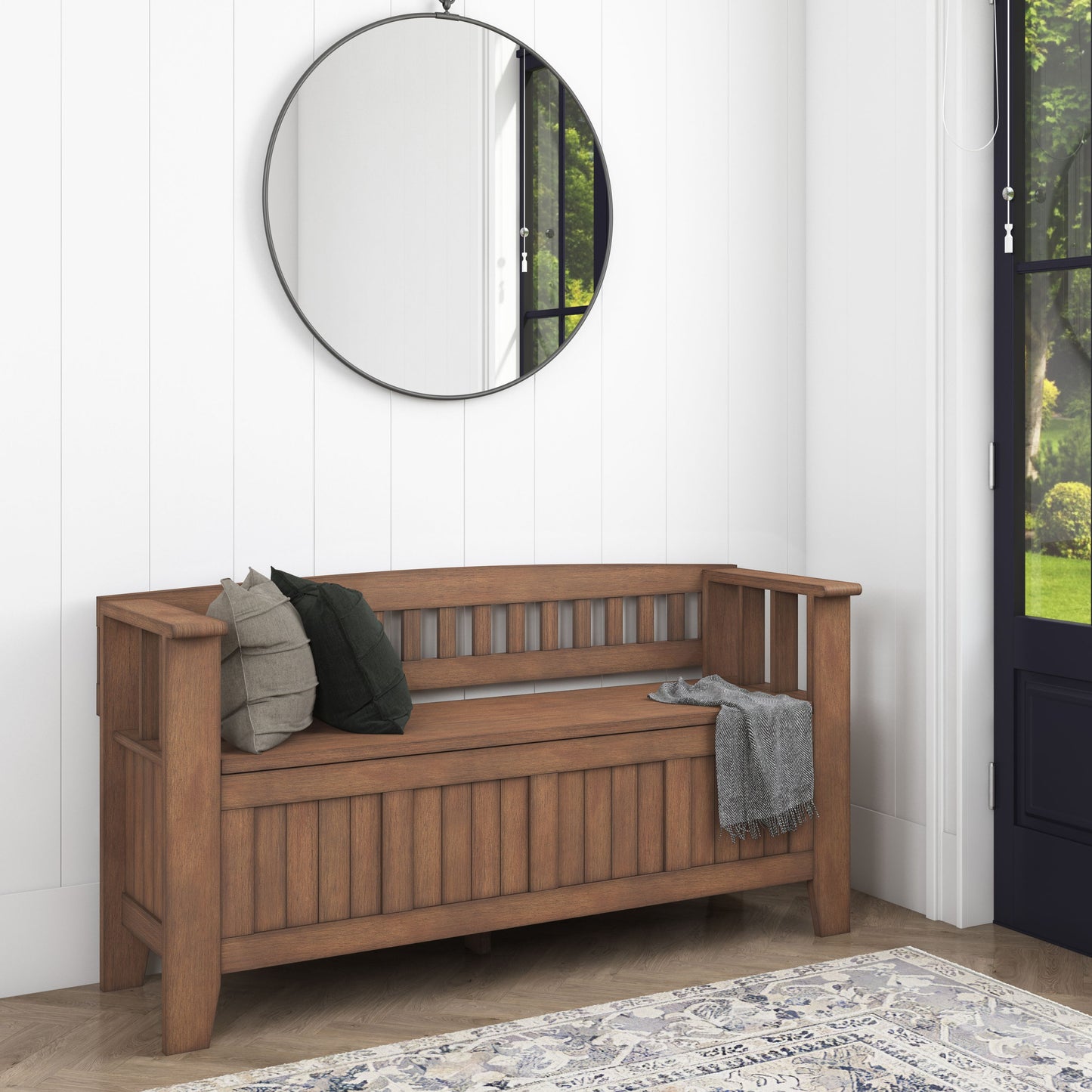 Acadian - Entryway Storage Bench