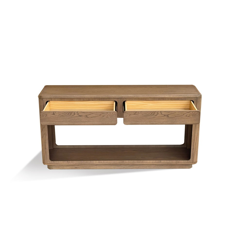 Emil - Console Table - Driftwood