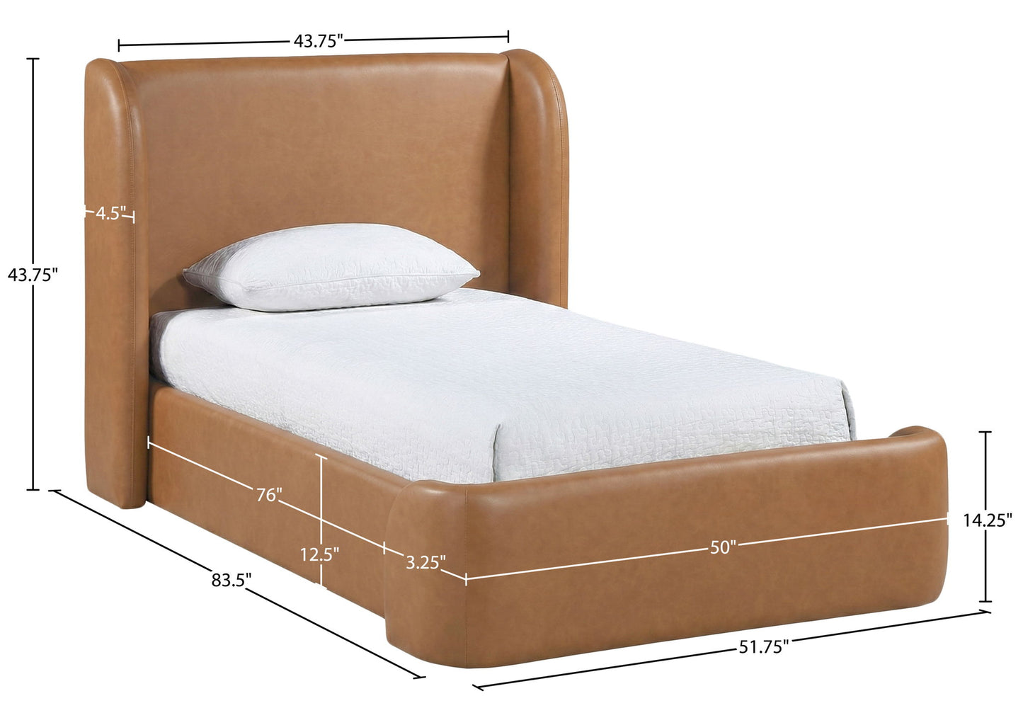 Warby - Upholstered Bed