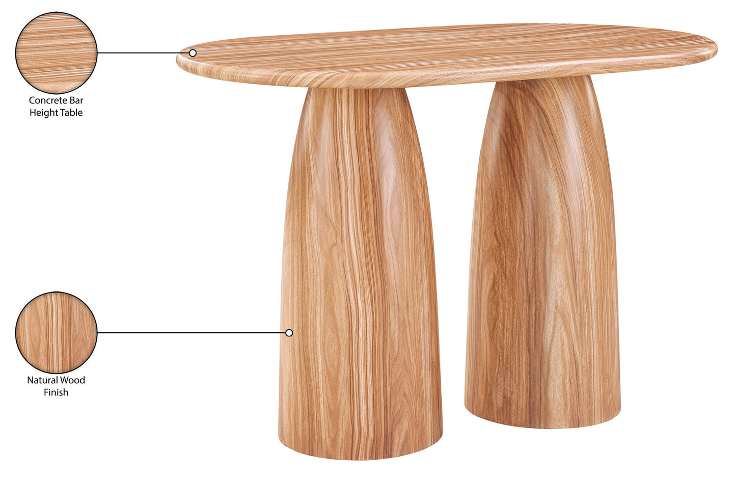 Cosenza - Concrete Indoor / Outdoor Table