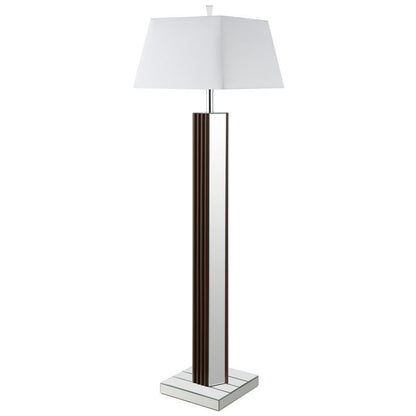 Elena - Square Tapered Mirrored Lamp