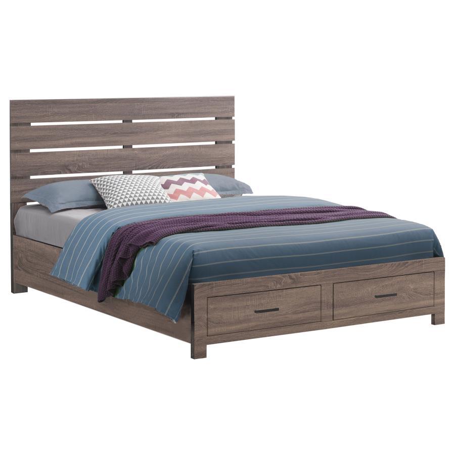 Brantford - Wood Storage Panel Bed