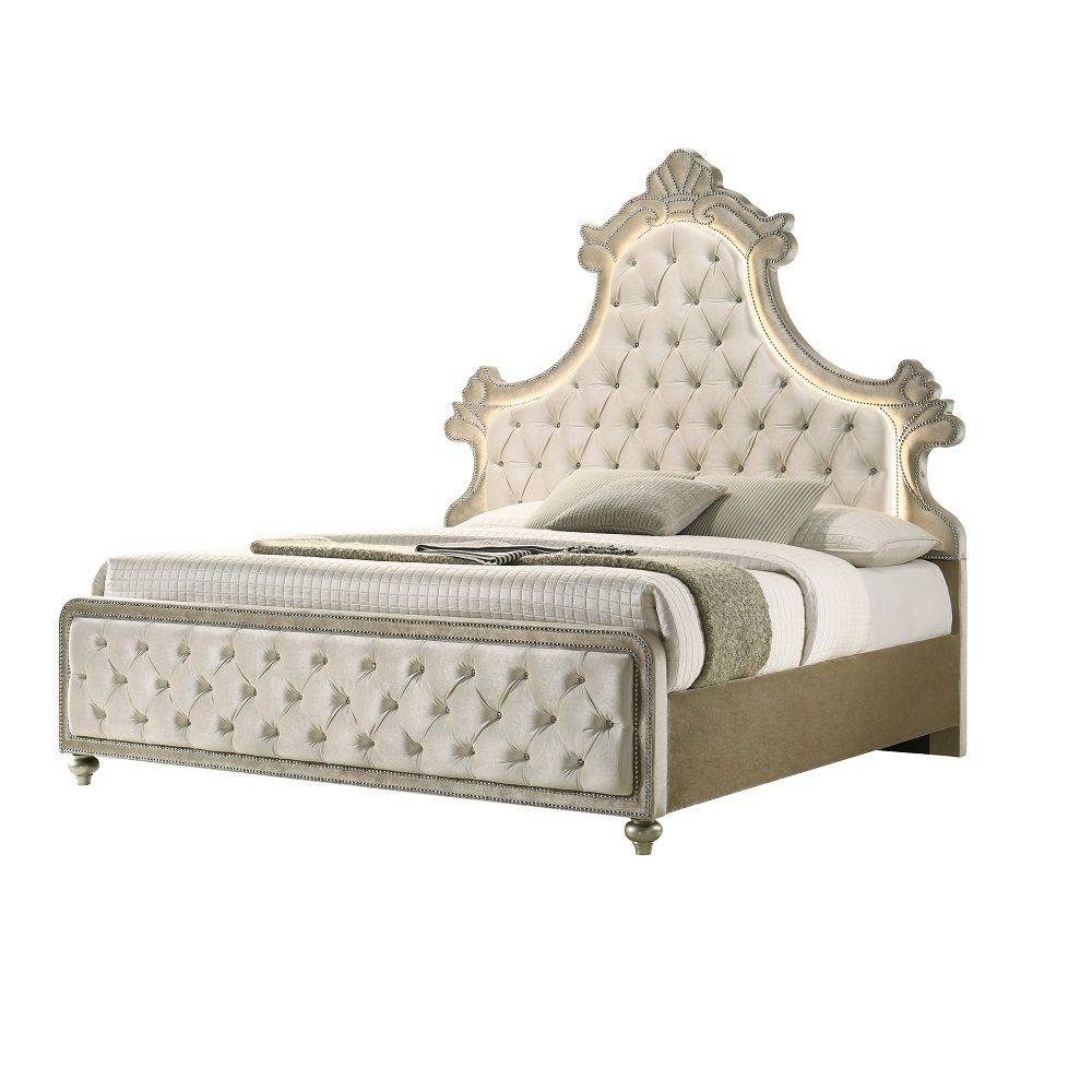 Lucienne - Bed With LED