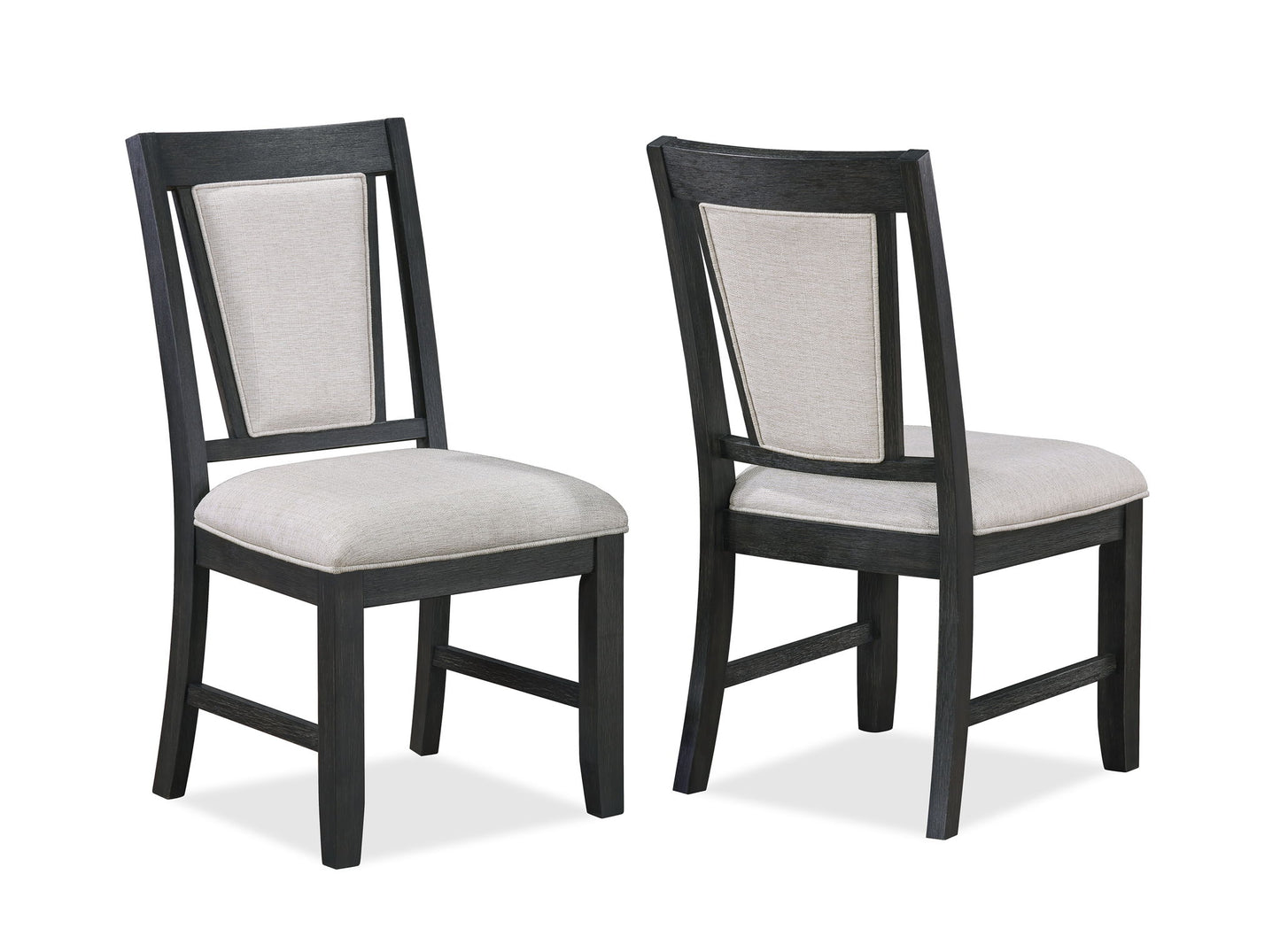 Stevens - 5 Piece Dining Room Set - Charcoal / Gray
