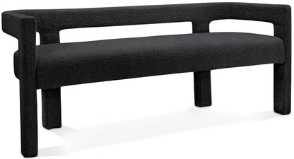 Athena - Boucle Fabric Bench