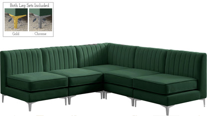 Alina - 5 Piece Armless Sectional