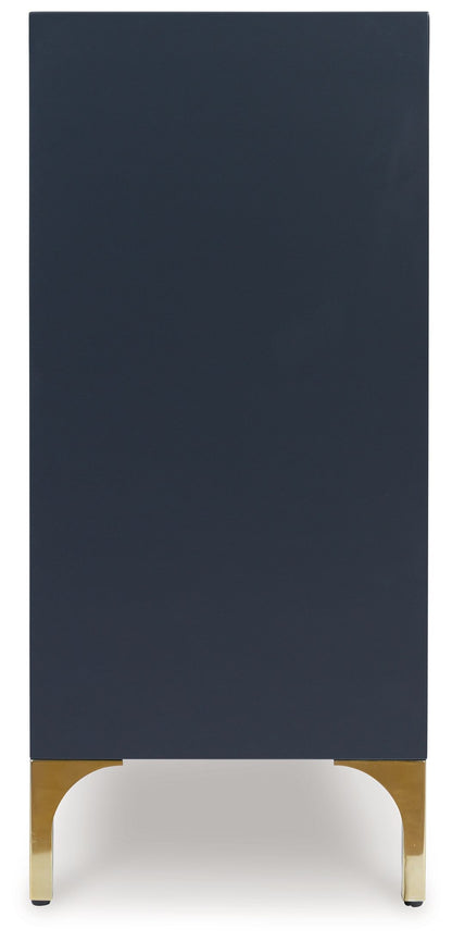 Loirwick - Dark Blue - Accent Cabinet