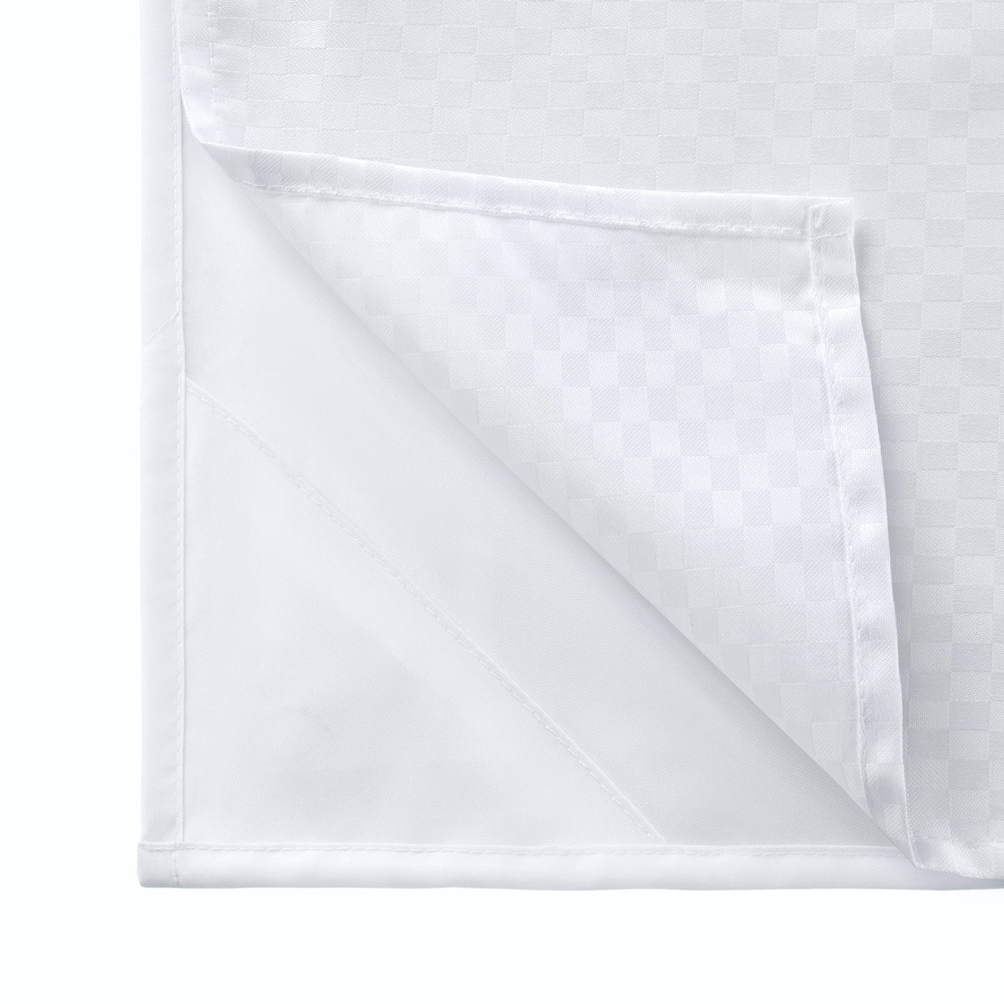 Plain Weave - Essential Shower Curtain - White