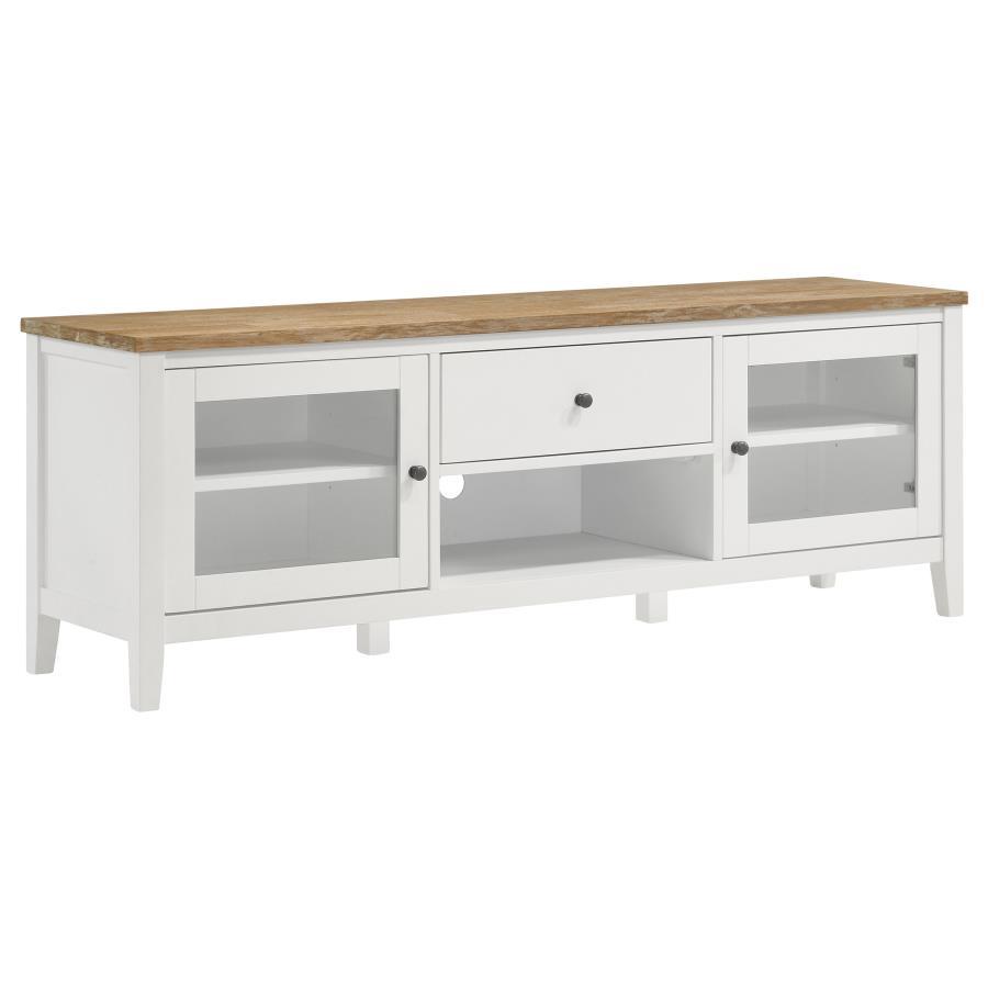 Hollis - 3 Piece 67" TV Stand Entertainment Center - White