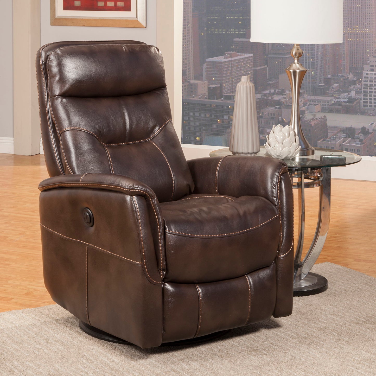 Gemini - Power Swivel Glider Recliner (Set of 2)