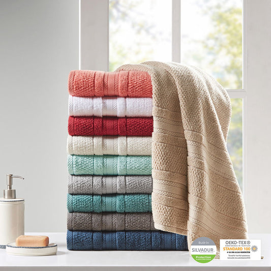 Adrien - 6 Piece Towel Set - Teal