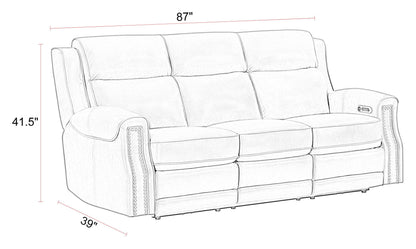 Hensley - Power Reclining Sofa Set