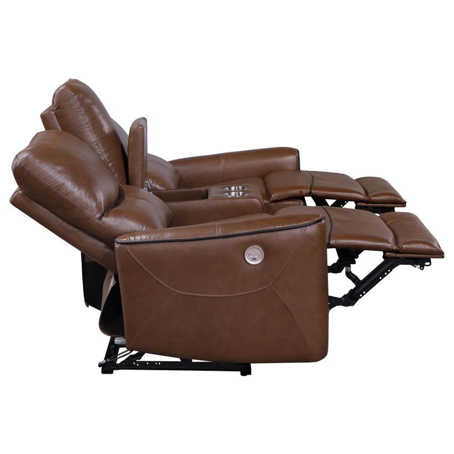 Greenfield - Upholstered Power Reclining Loveseat