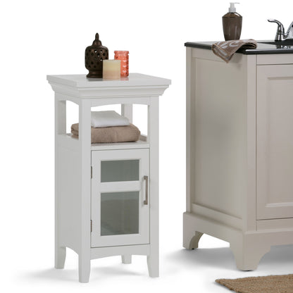 Avington - Floor Storage Cabinet - Pure White