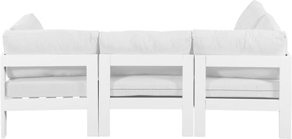 Nizuc - Outdoor Patio Modular Sectional 4 Piece - White