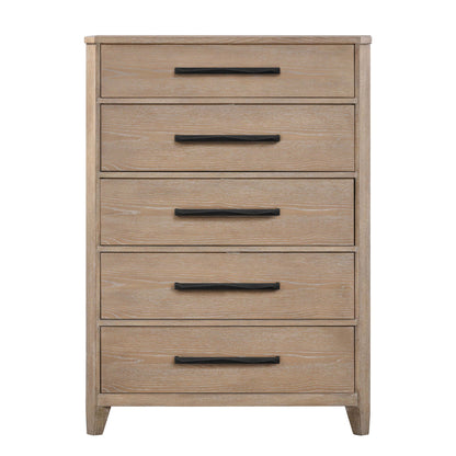 Breckenridge - 5 Drawer Chest - Brown