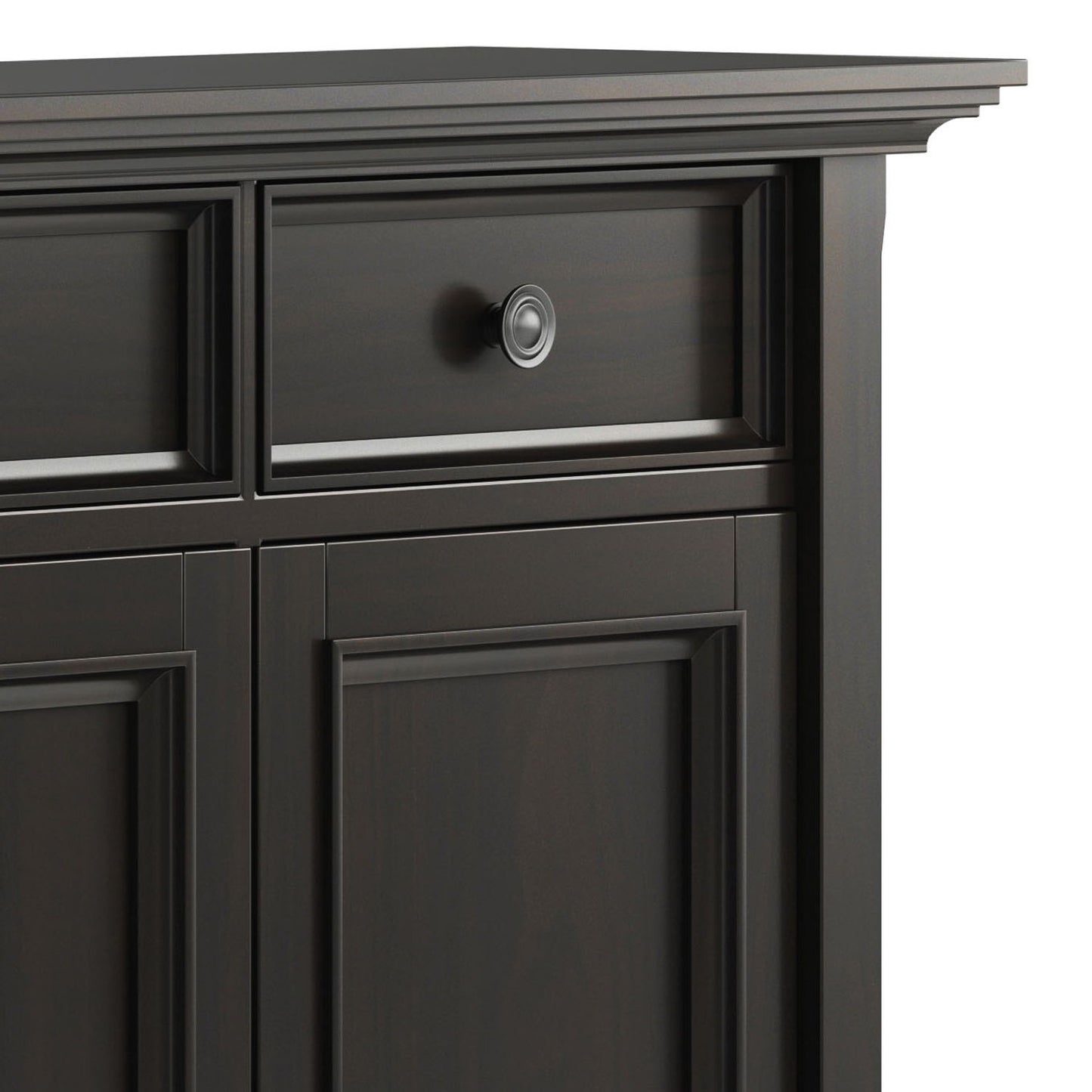 Amherst - Entryway Storage Cabinet - Hickory Brown