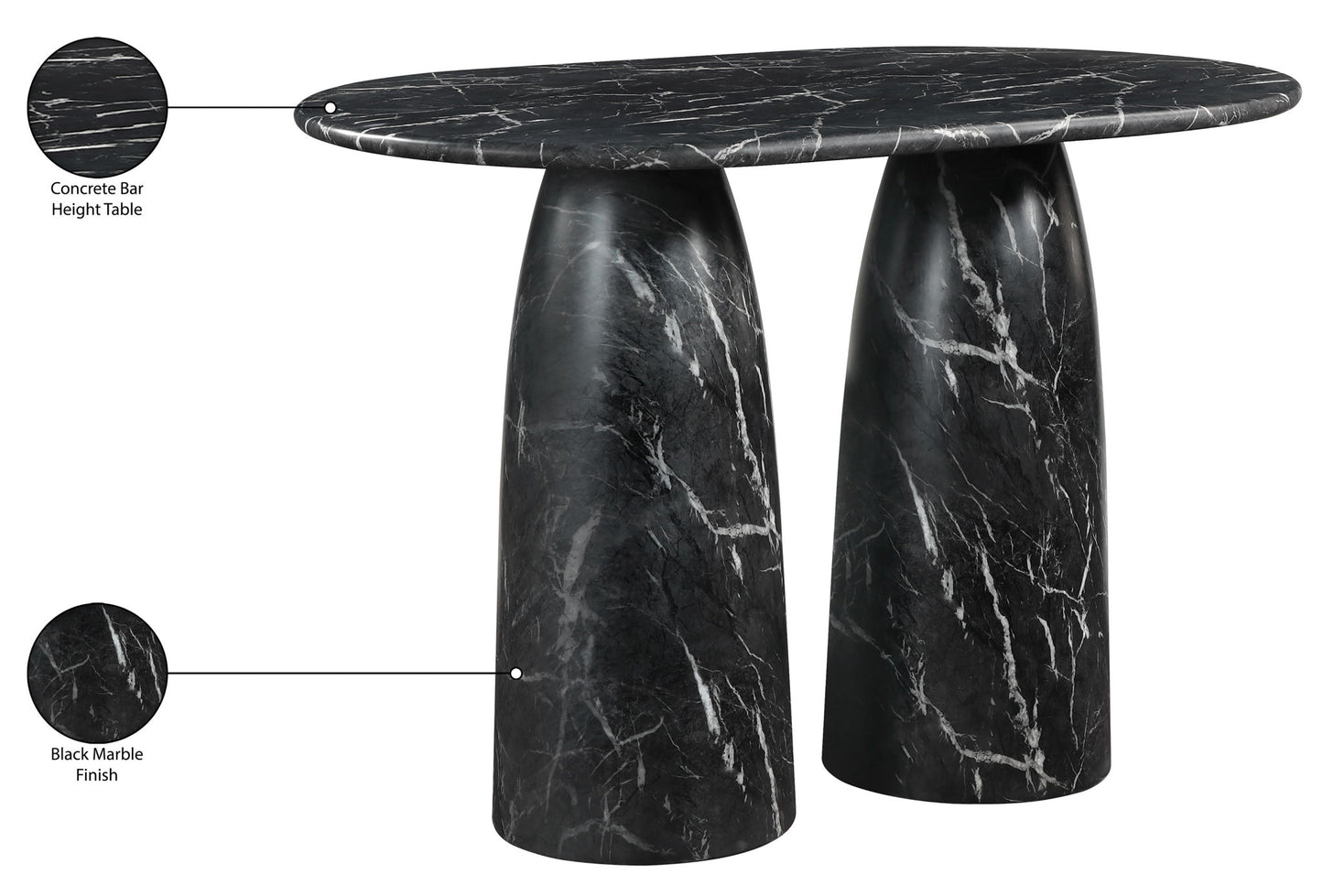 Cosenza - Concrete Indoor / Outdoor Table