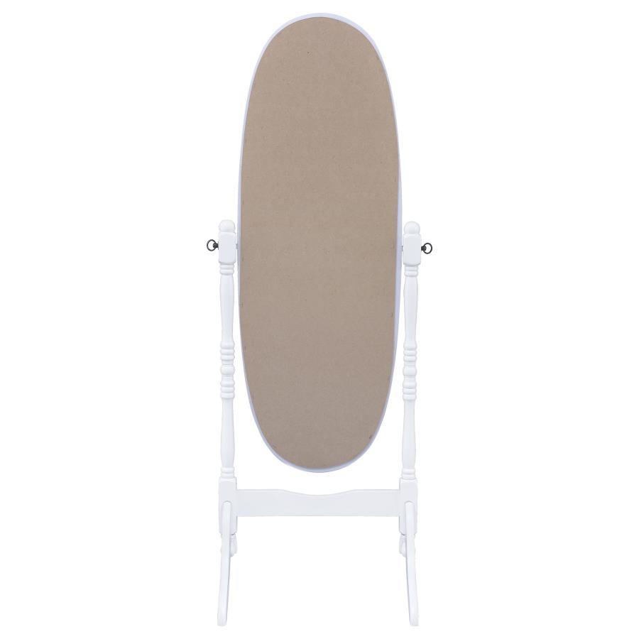 Foyet - Wood Adjustable Length Cheval Mirror