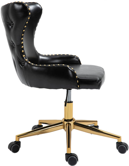 Hendrix - Office Chair with Gold Legs