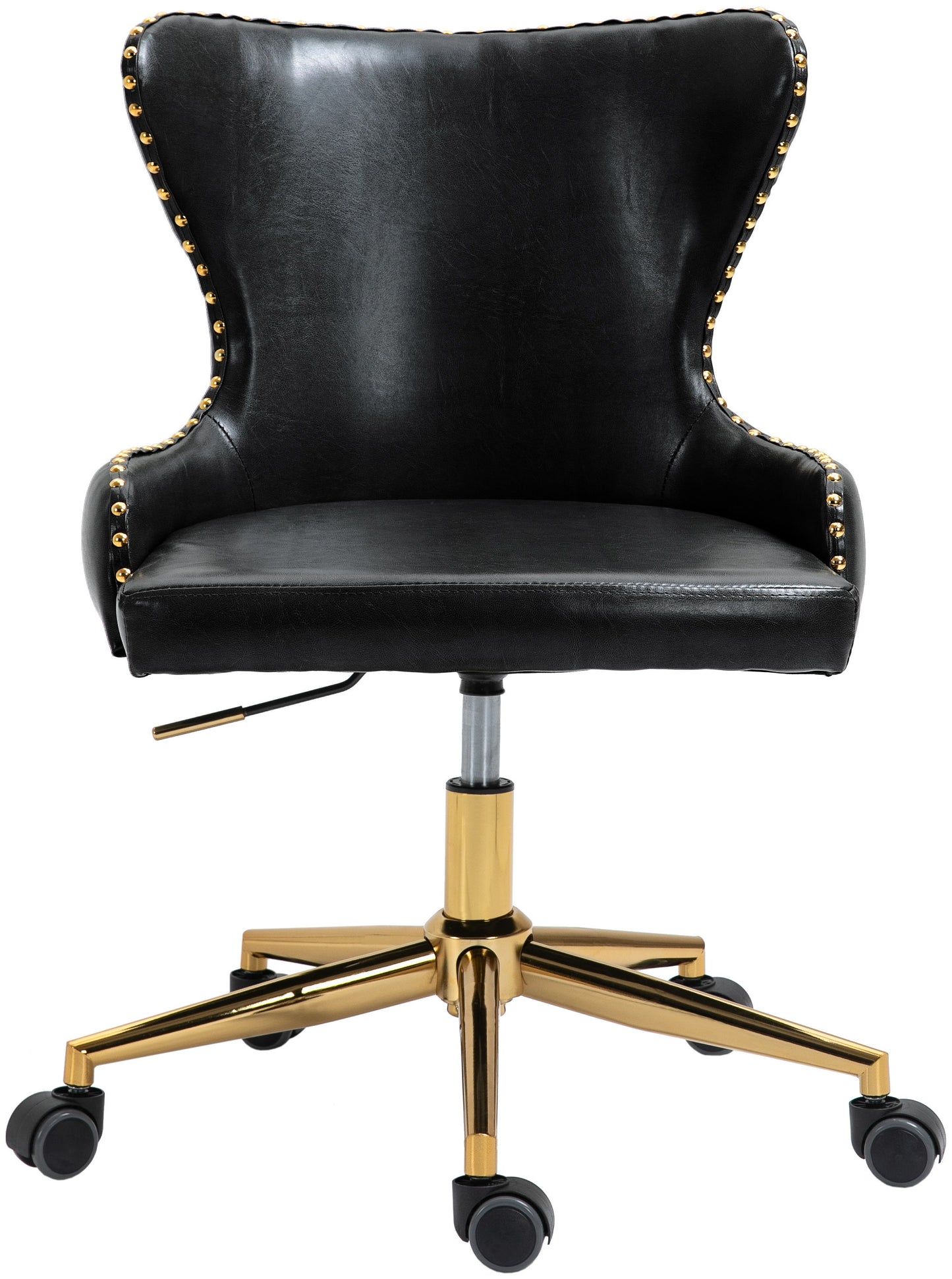 Hendrix - Office Chair with Gold Legs