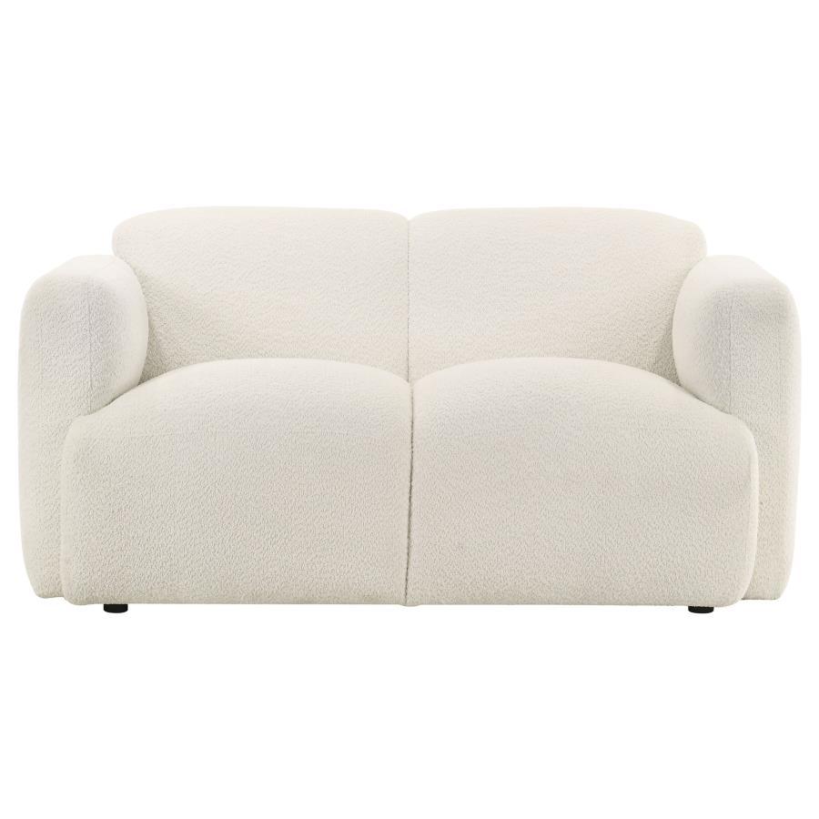 Dorset - Upholstered Round Track Arm Sofa Set