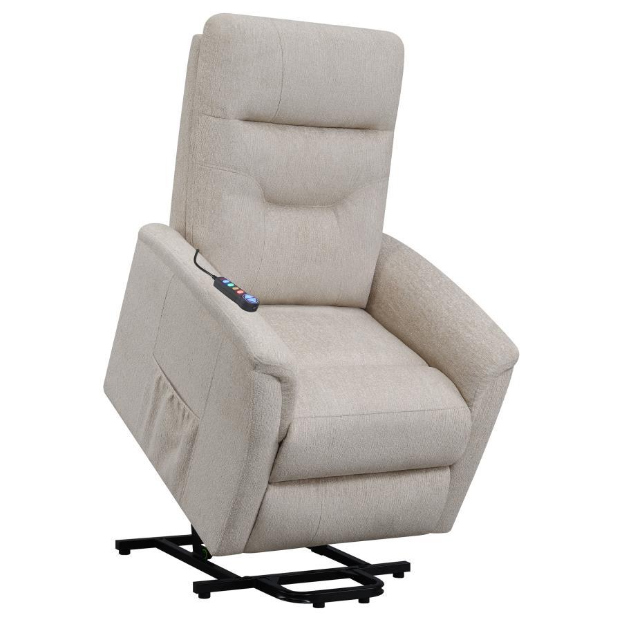 Henrietta - Upholstered Power Lift Massage Chair