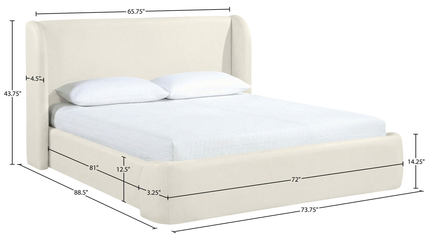Warby - Upholstered Bed