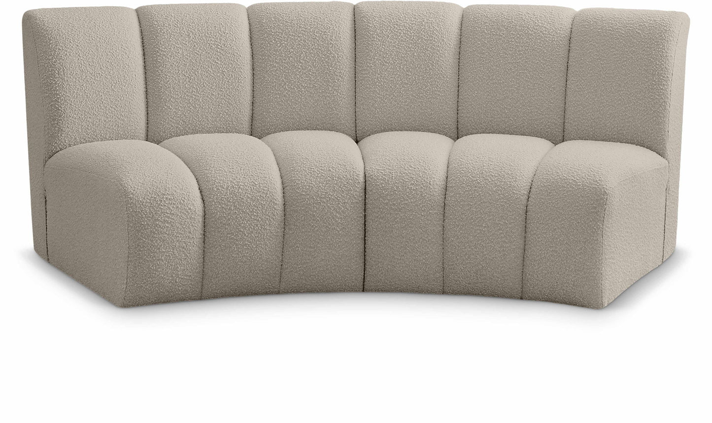 Infinity - 2 Piece Boucle Modular Sectional