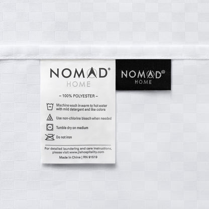 Plain Weave - Essential Shower Curtain - White