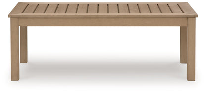 Hallow Creek - Driftwood - Rectangular Cocktail Table