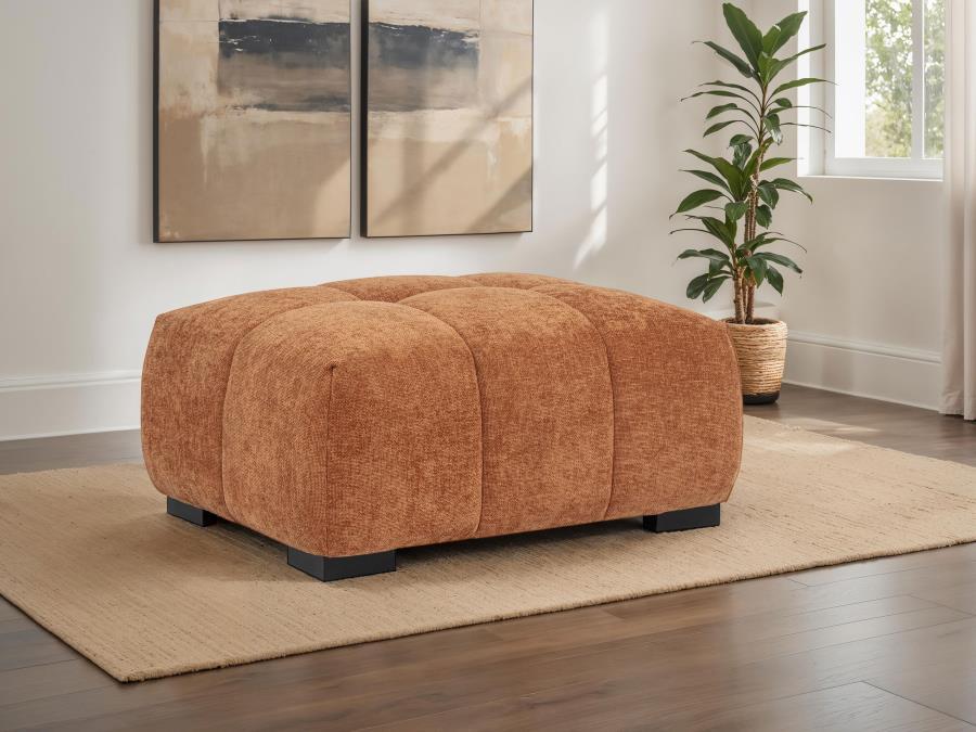 Octavia - Fabric Rectangular Upholstered Ottoman