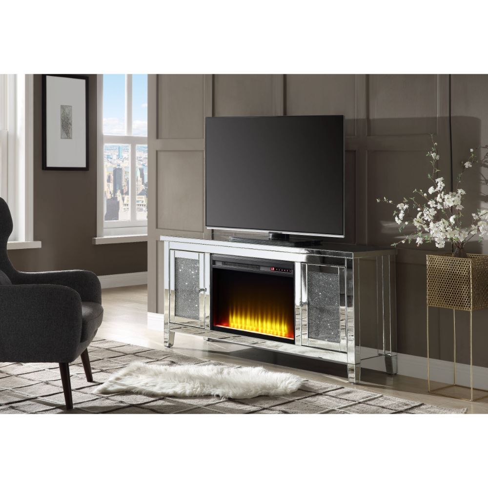 Noralie - TV Stand w/Fireplace